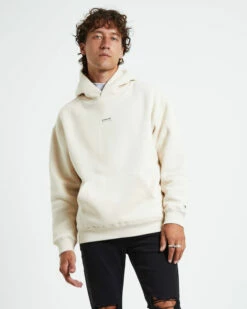 Code Hoodie Pearl White