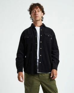 Insight Cassian Overshirt Washed Black
