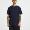 Basic Crew T-Shirt Navy 1 Basic Crew T-Shirt Navy -Insight Shop 1 15954