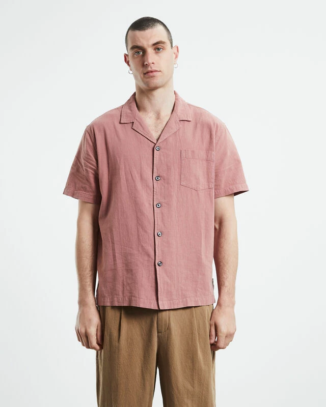 Union Short Sleeve Resort Shirt Putty 3 Union Short Sleeve Resort Shirt Putty