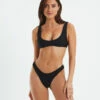 Rib Scoop Crop Bikini Top Black 1 Rib Scoop Crop Bikini Top Black -Insight Shop 1 16897