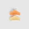 Everyday Claw Clip 2 Pack Natural/Orange 2 Everyday Claw Clip 2 Pack Natural/Orange -Insight Shop 1 16939