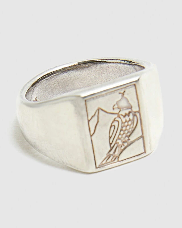 Birds Of Pray Ring Silver 3 Birds Of Pray Ring Silver