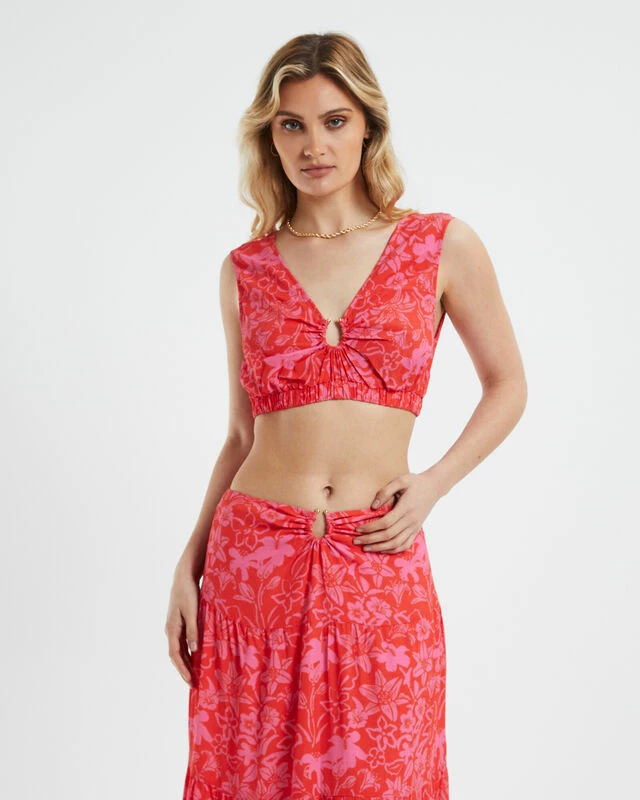 Cheyenne Top Tropical Floral 3 Cheyenne Top Tropical Floral