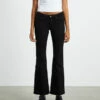 Insight Syd Stretch Low Rise Bootleg Jeans Jet Black