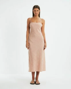 Marina Bias Cut Midi Dress Assorted