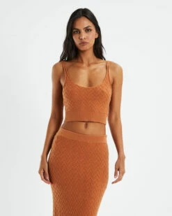 Grace Top Sundial Brown