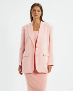 Addison Blazer Pink Punch