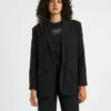Addison Pinstripe Boxy Blazer Black 2 Addison Pinstripe Boxy Blazer Black -Insight Shop 1 20607