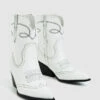 Cora Cowboy Boots White 2 Cora Cowboy Boots White -Insight Shop 1 20797