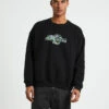 Insight Shrooms Crew Jumper Black -Insight Shop 1 21739