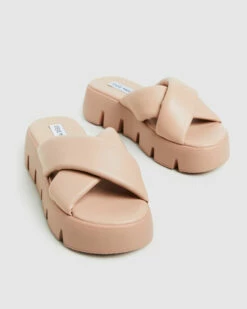 Steve Madden Broadcast Slides Blush Pink