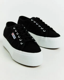 Superga 2790 Platform Sneakers Black