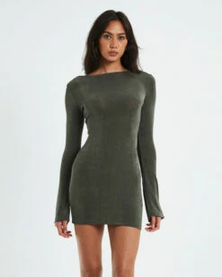 Onata Dress Dark Grey