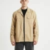 Brixton Bowery Surplus Long Sleeve Overshirt Sand 2 Brixton Bowery Surplus Long Sleeve Overshirt Sand -Insight Shop 1 22088