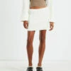 Anisha Chunky Knit Mini Skirt Cream 2 Anisha Chunky Knit Mini Skirt Cream -Insight Shop 1 22383