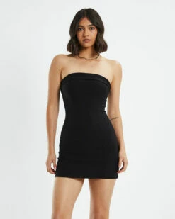 Manon Corset Dress Black