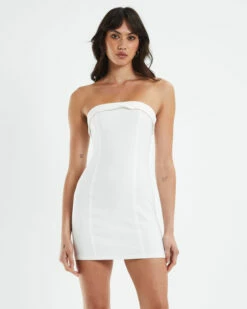 Manon Corset Dress White