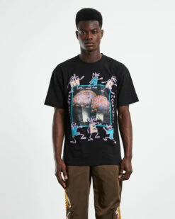 MARKET Mycology Short Sleeve T-Shirt Black