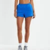 Subtitled Pull On Fleece Shorts Cobalt Blue -Insight Shop 1 24084