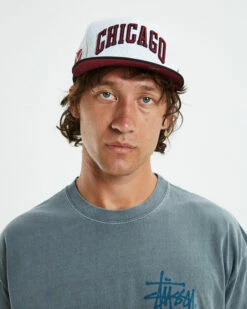 NEW ERA 9Fifty Nbace Chicago Bulls Cap White/Black