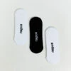 Insight Core Unisex Invisible Socks 3 Pack White/Black 2 Insight Core Unisex Invisible Socks 3 Pack White/Black -Insight Shop 1 25908