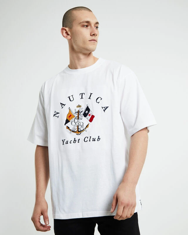 Nautica Gaffer T-shirt White 3 Nautica Gaffer T-shirt White