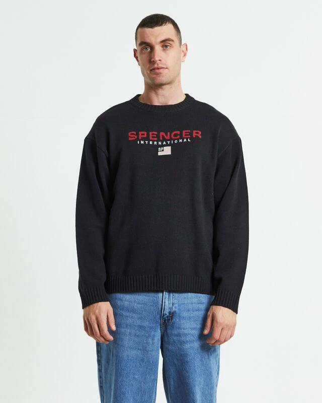 International Knit Crew Black 3 International Knit Crew Black