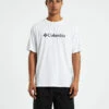 Columbia Basic Logo Short Sleeve T-Shirt White