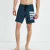 Absent Mind Trunk Boardshorts Teal -Insight Shop 1 28465