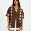 Cali Resort Shirt Chocolate Brown 1 Cali Resort Shirt Chocolate Brown -Insight Shop 1 28960