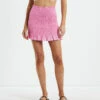 Positano Shirred Tube Skirt Pink