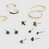 Stella Earring Pack Gold 1 Stella Earring Pack Gold -Insight Shop 1 29377