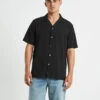 Heggie Short Sleeve Resort Shirt Black -Insight Shop 1 34092
