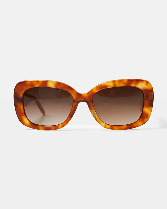 Devon Snake Sunglasses Tort Brown 3 Devon Snake Sunglasses Tort Brown