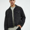 Levis Vintage Fit Trucker V Denim Jacket Black