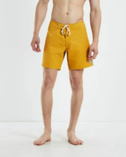 Rhythm Heritage 16.5" Trunk Boardshorts Butter Yellow