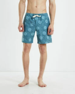 Rhythm Paloma Beach Shorts Blue