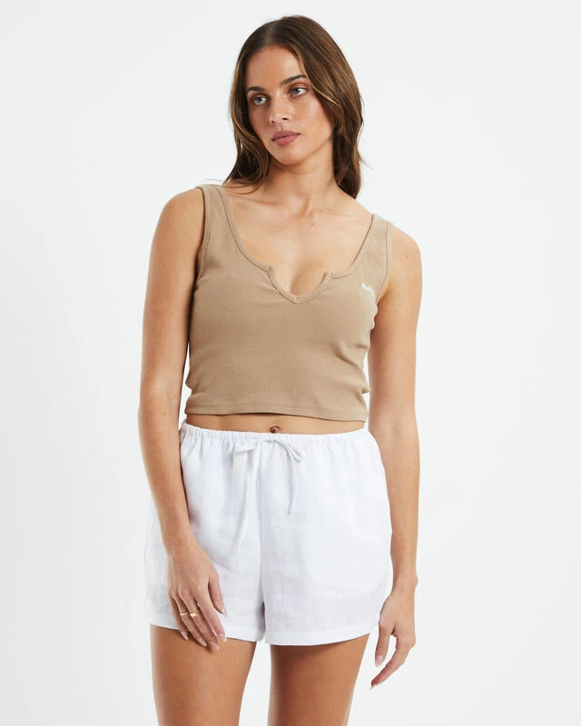 Notch Front Singlets Walnut Brown 3 Notch Front Singlets Walnut Brown