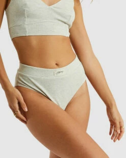 Ella Boyfriend Briefs Marle Grey