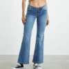 Insight Syd Stretch Low Rise Bootleg Jeans Salty Blue -Insight Shop 1 42477