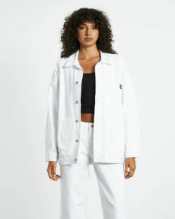 Dr. Denim Ina Denim Jacket White