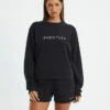 State Fleece Jumper Almost Black