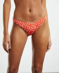Rhythm Sia Floral High Cut Bikini Bottoms