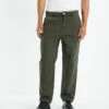Canvas Carpenter Pants Olive Green