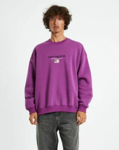 International Crew Neck Grape Purple