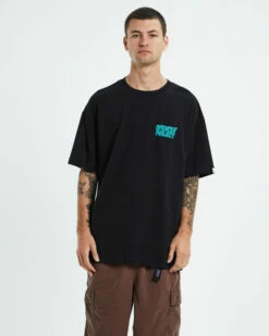 Puffy Short Sleeve T-Shirt Black