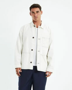Lennox Canvas Jacket Natural