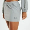 Nylon Mini Skirt Grey -Insight Shop 1 46178