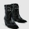 Cora Cowboy Boots Black -Insight Shop 1 46244